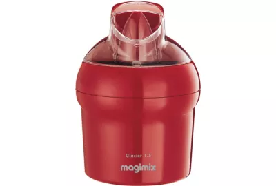 SORBETIERE MAGIMIX LE GLACIER1.5L ROUGE  